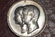 French Silver Medal 1856 Prince Imperial