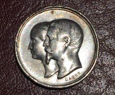French Silver Medal 1856 Prince Imperial