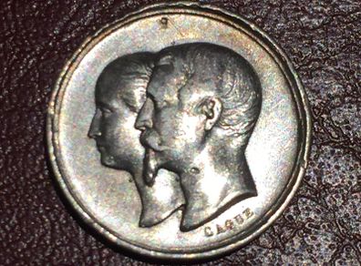 French Silver Medal 1856 Prince Imperial