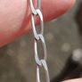 Sterling Silver Unisex Flat Link Bracelet Image 5
