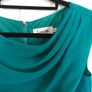 Louche Bergen Cowl Neck Dress Green Size Small 10 Image 2