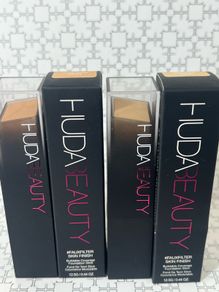 Huda beauty faux filter skin finish Buildable coverage foundation sticks