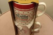 christmas mugs x 2