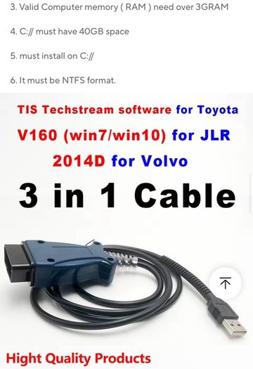 Atmel Chip for Land Rover for Jaguar for Toyota TIS for Volvo Vida 2014d OBD2 Diagnostic Scanner Cable J1850 J2534 PK Mini VCI