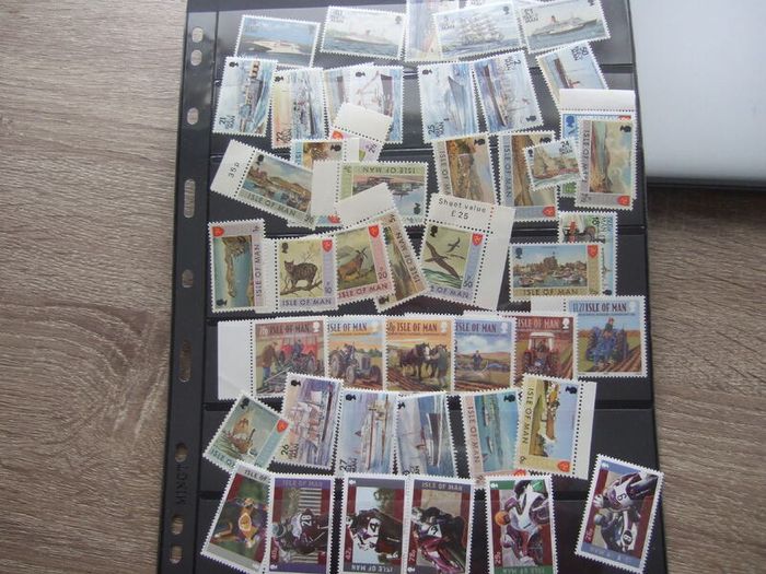 Isle Of Man Mint Stamps.
