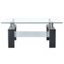 Rectangle Glass Coffee Table Modern Living Room - Free Delivery Nationwide Image 7