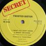 Twisted Sister. Rough Cuts. Original Irish release vinyl record in vg+ condition Image 3