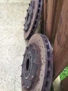 RS4 used brake discs with bells complete.