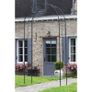 Nature Garden Arch Metal 229x38x113 cm Black Image 4