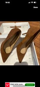New suede Aldo Heels