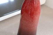 Stunning Louis Mulcahy Bottle Shaped Vase Dearg