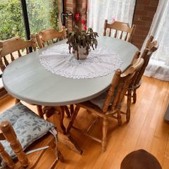 table and chairs