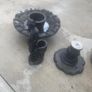 Large vintage cast stone garden fountain Image 3