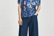 zara trafaluc sequin top