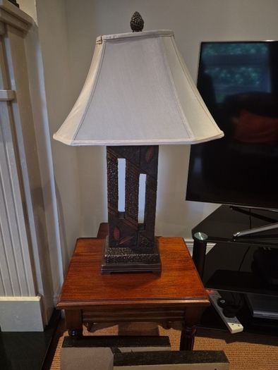 Genesis clock, candles and lamp set