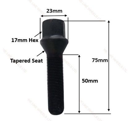 16 x Extended Bolts BMW (50mm) New Models 1,3,5,6,7 Series, Mini, F10, F11 (PB16) Delivery