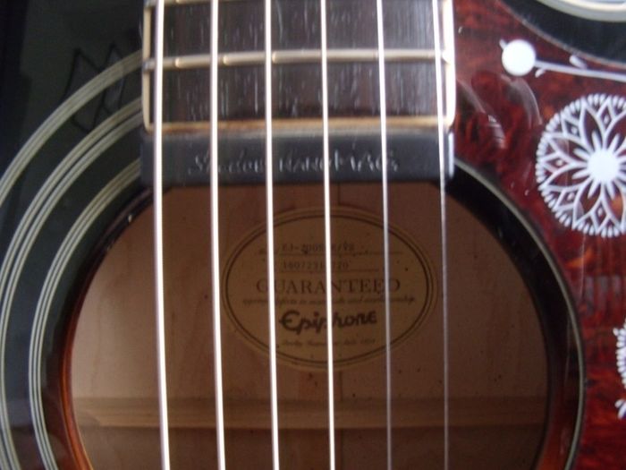 Epiphone EJ-200SCE Acoustic-Electric Guitar - Vintage Sunburst