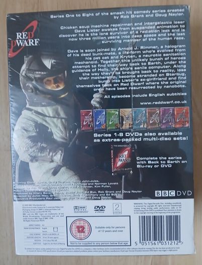 Red Dwarf Just The Shows Series 1-8 DVD Boxset Sealed