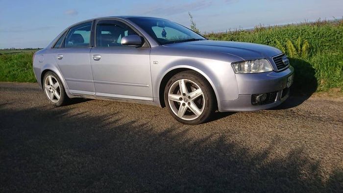 Audi a4 b6 s-line 1.9tdi AVF 6 speed manual 130 HP 17 inch alloy wheels ( x5) 235 /45 tyres all parts breaking door blades spoiler wind reflectors