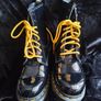 black patent leather Dr. Martens 1460 8-eye Image 2