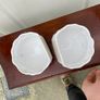 Pair of Decorative Ceramic Wall Planters Image 2