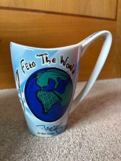 Feed The World Bob Geldof Whatever It Takes Mug