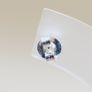 Sterling Silver Women's Zirconia Earrings Image 5