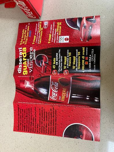 Coca Cola Promo 1998 Italian