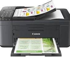 4-in-1 Inkjet Photo Printer - A4 Print, Copy, Scan, Fax, Wi-Fi - ADF, Auto 2 Sided-Print - PIXMA Print Plan Compatible - Suitable for Home Office Print