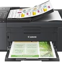 4-in-1 Inkjet Photo Printer - A4 Print, Copy, Scan, Fax, Wi-Fi - ADF, Auto 2 Sided-Print - PIXMA Print Plan Compatible - Suitable for Home Office Print