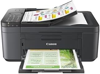 4-in-1 Inkjet Photo Printer - A4 Print, Copy, Scan, Fax, Wi-Fi - ADF, Auto 2 Sided-Print - PIXMA Print Plan Compatible - Suitable for Home Office Print