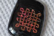 Dichoric glass pendant
