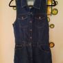 Pull and Bear Denim Playsuit Size 8/ New 35 Euros Image 6