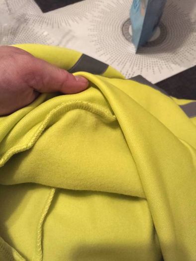 Hi-Vis Zipped Jumper Hoodie
