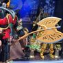 1998 Power Rangers Lost Galaxy Deluxe Defender Torozord Image 4