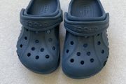 Navy blue child's crocs Size  C 7