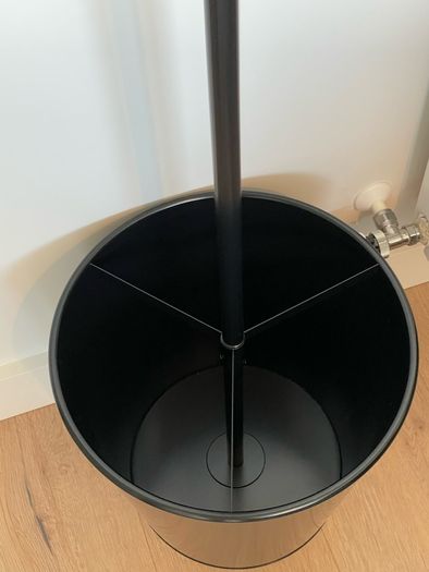 IKEA ALGANAS Hat and Coat Stand Black Good Condition