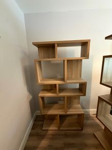 Oak Shelving Unit