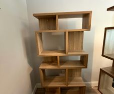 Oak Shelving Unit