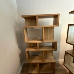 Oak Shelving Unit