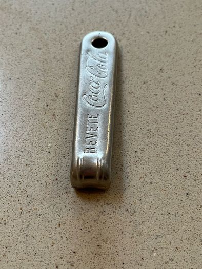 Coca Cola Metal bottle opener Italian Bevete
