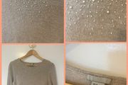H&amp;M Angora jumper with bead detail