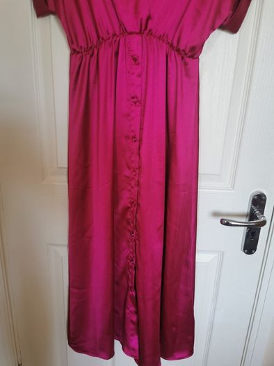 New Pink silky dress