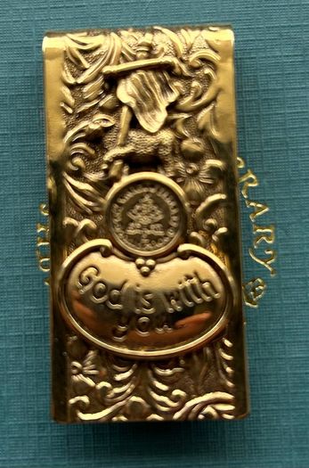Gold Tone Money Clip