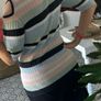 Stripy casual jumper Image 3