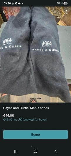 Hawes And Curtis Suede shoes