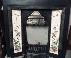Victorian Cast Iron Fireplace insert