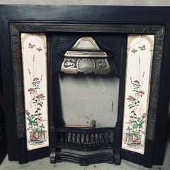 Victorian Cast Iron Fireplace insert