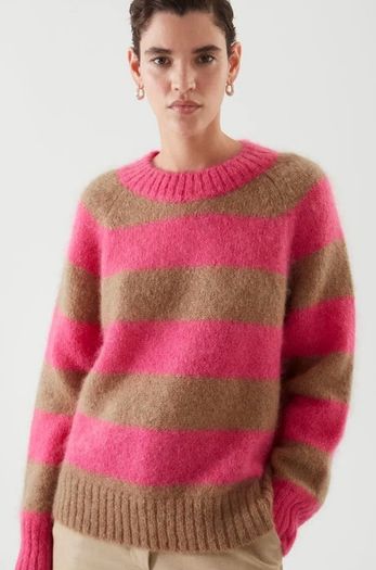 COS Regular-Fit Striped Jumper