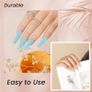 NEW SALE | 12 Pcs Gel Nail Kit Purple Pink White Blue Green Autumn Gel Nail Polish Set Starter Kit Gift for Women Image 3